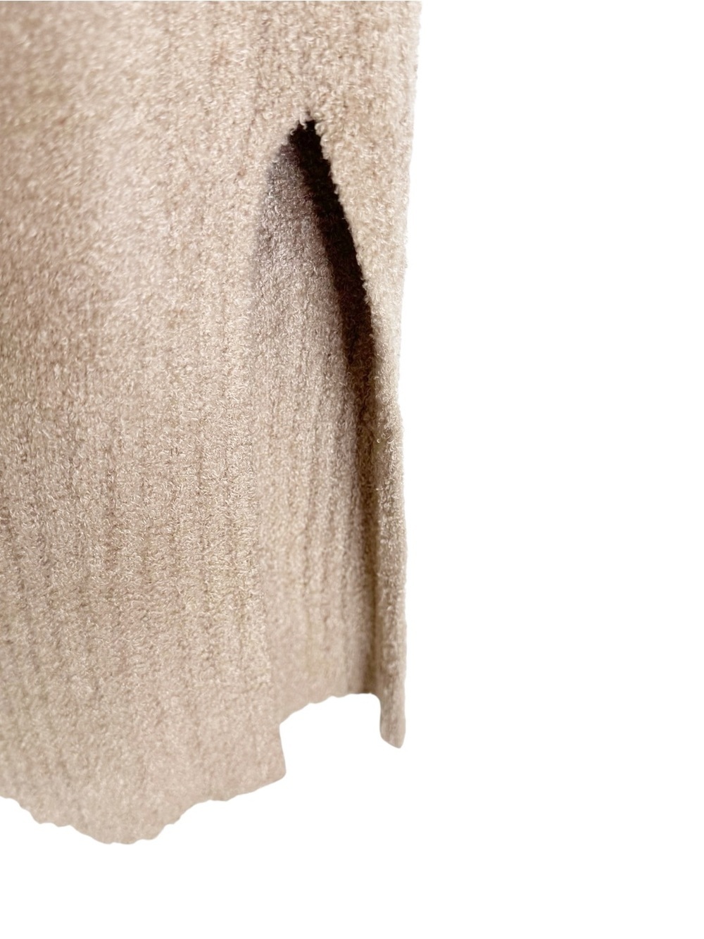 Barefoot Dreams CozyChic Lite Catalina Long Cardigan in Beige Sand Size L - Picture 6 of 10